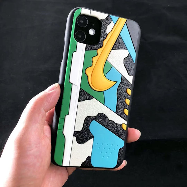 Ben and Jerry s Nike SB Chunky Dunky Sneaker Iphone Case by