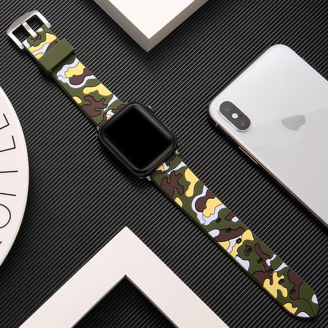 Camo Apple Watch Band by Trend Sellers