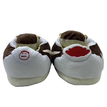 Low 'OG' Brown-White Sneaker Slippers