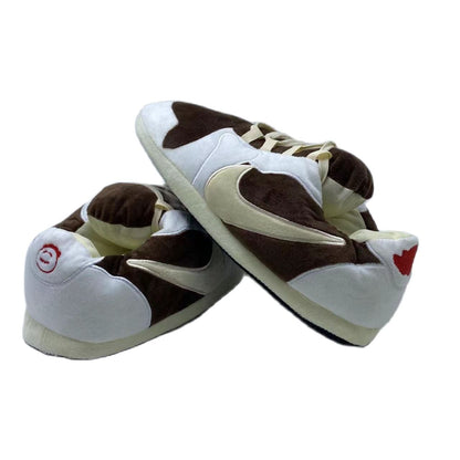 Low 'OG' Brown-White Sneaker Slippers